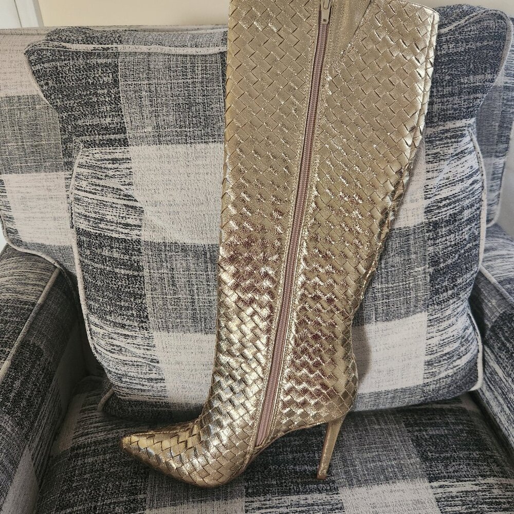 (Sale)** New ** Bottega Veneta inspired INC knee boots